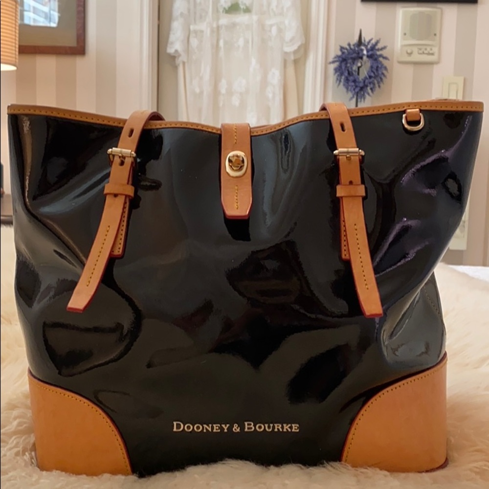 Dooney & Bourke Patent Leather Tote